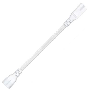 DALS White Plastic Extension Cord for Power LED Linear Lighting