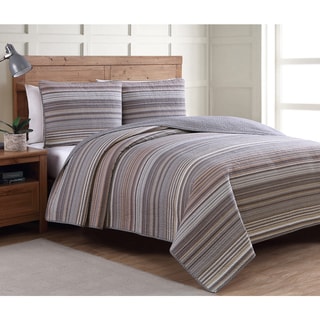 Copper Grove Angelina Neutral Pattern Quilt Set