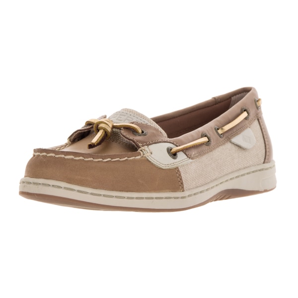 womens leather sperry boat shoes