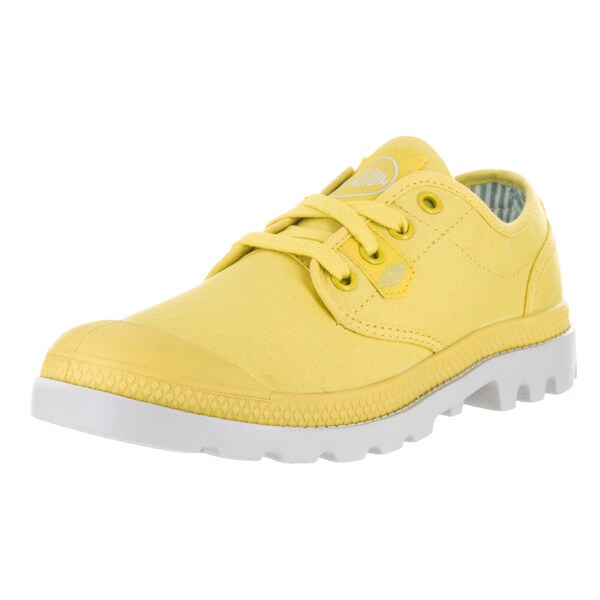 yellow oxford shoes