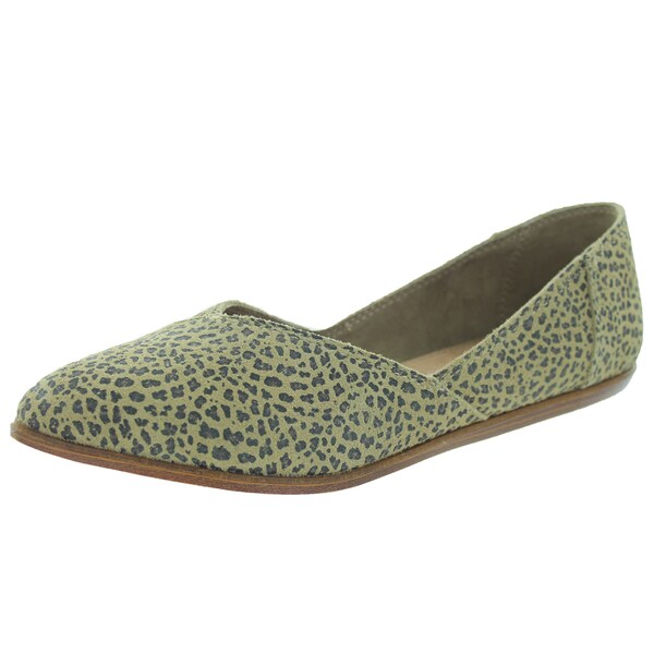 Jutti Brown Suede Flat Cheetah-print 