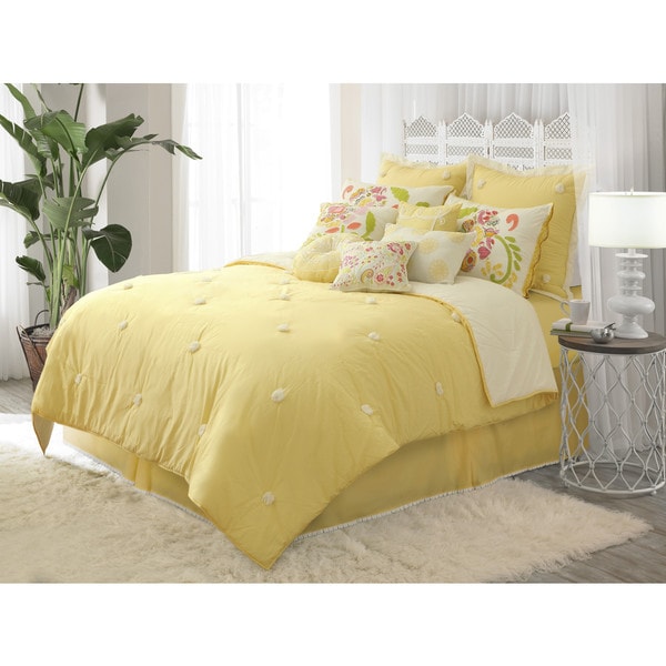 Dena Home Sun Drop Reversible Comforter Set