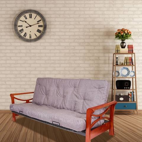 Serta Ella Convoluted Foam, Cotton, and Polyester Blend 8-inch Futon Mattress (Mattress Only)