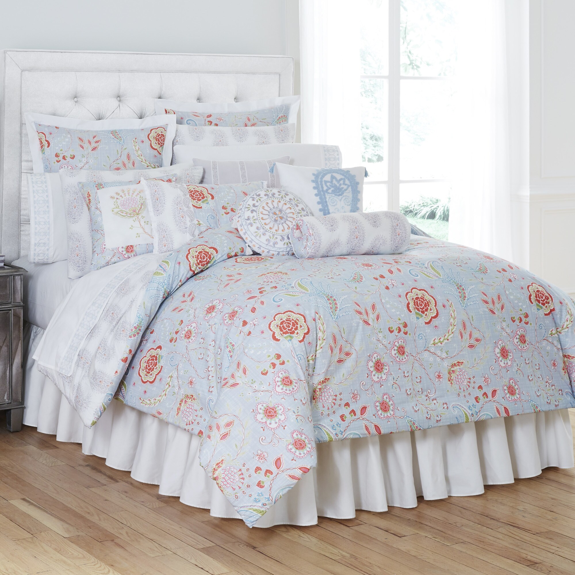 Shop Dena Home Savannah Reversible Comforter Set Free Shipping