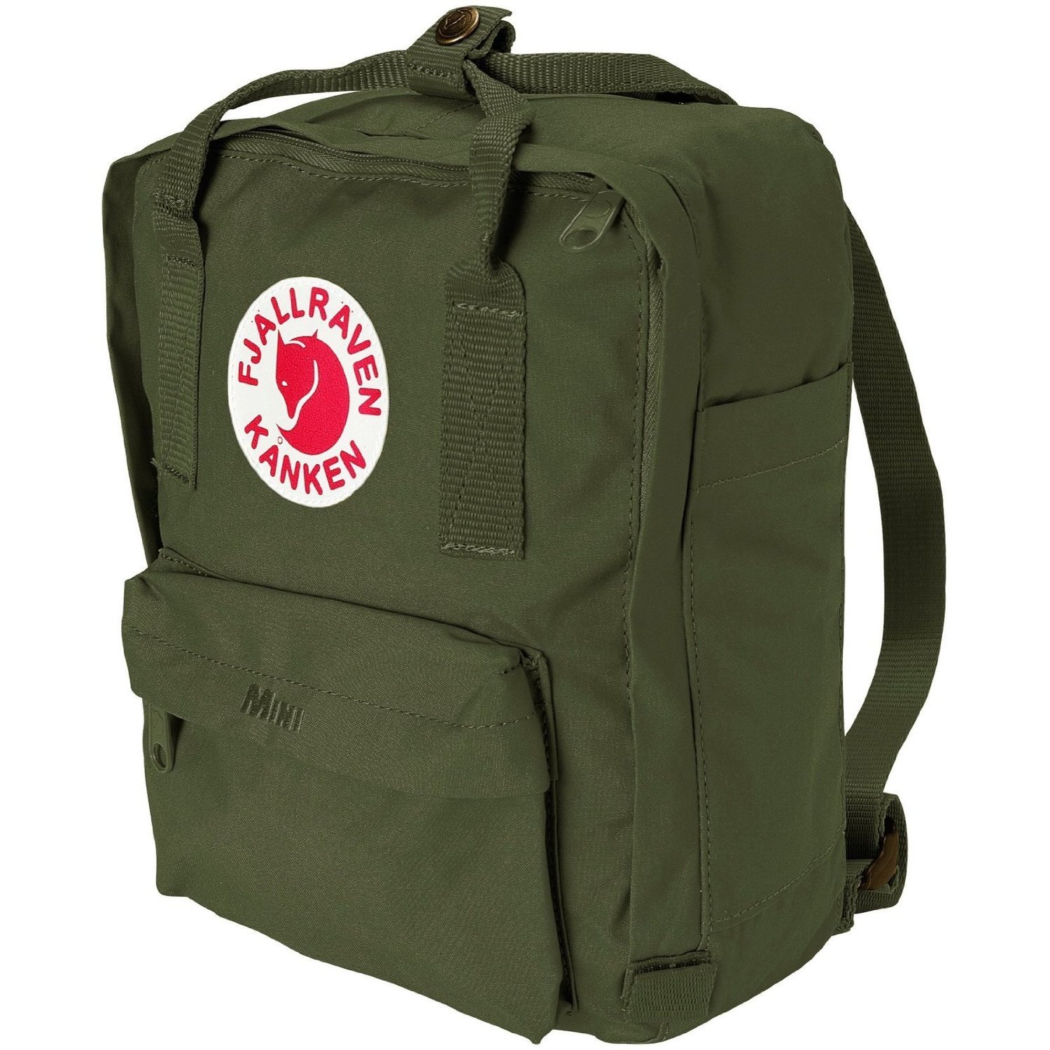 kanken forest green mini