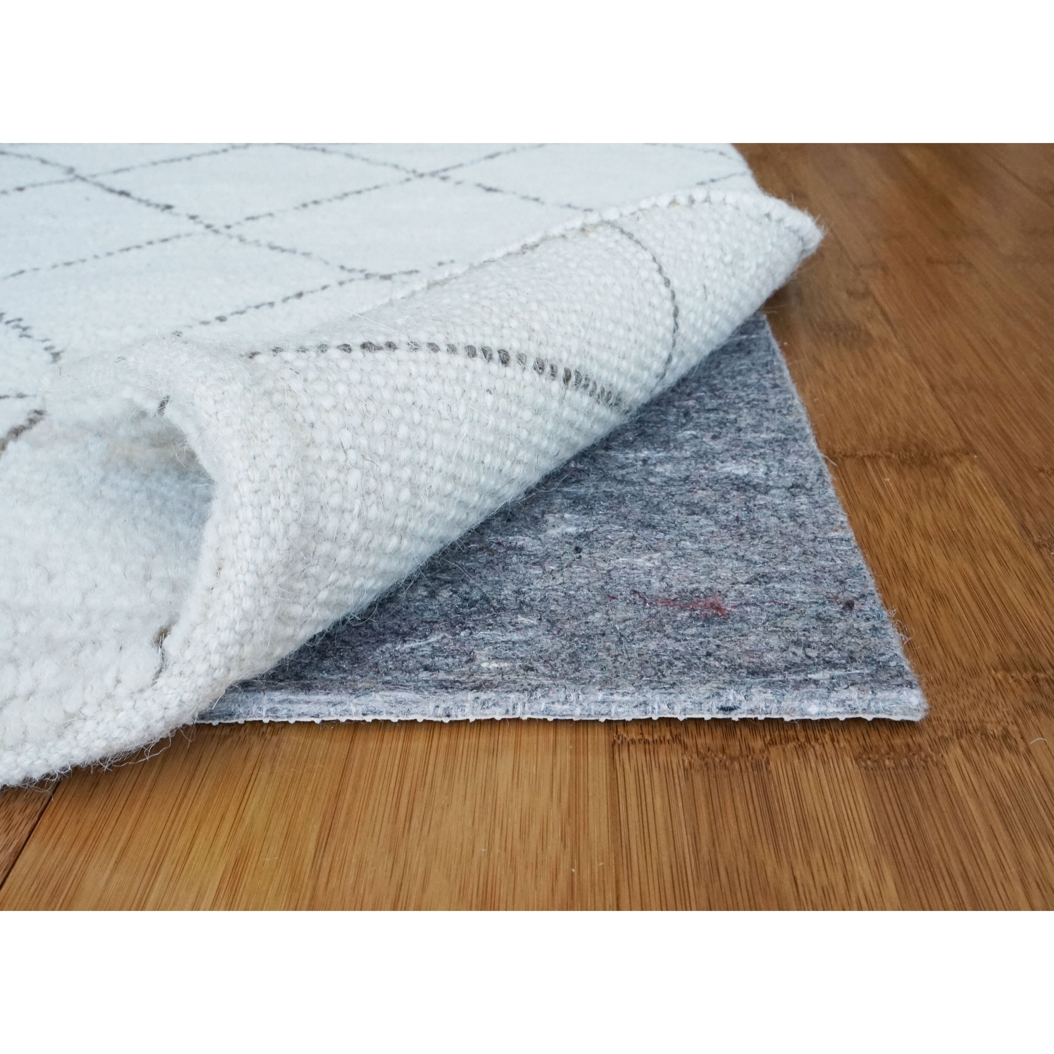 Gripsoft Extra 3 8 Non Slip Plush Felt Rubber Rug Pad Beige On 13348175 Non Slip Plush Felt Rubber Rug Pad