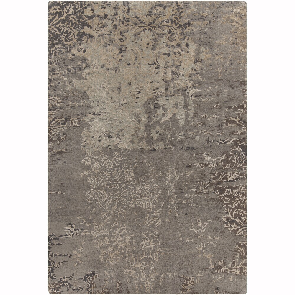Artist's Loom Hand-tufted Contemporary Abstract Wool Oriental Rug 5x8ft 3x5 4x6 
