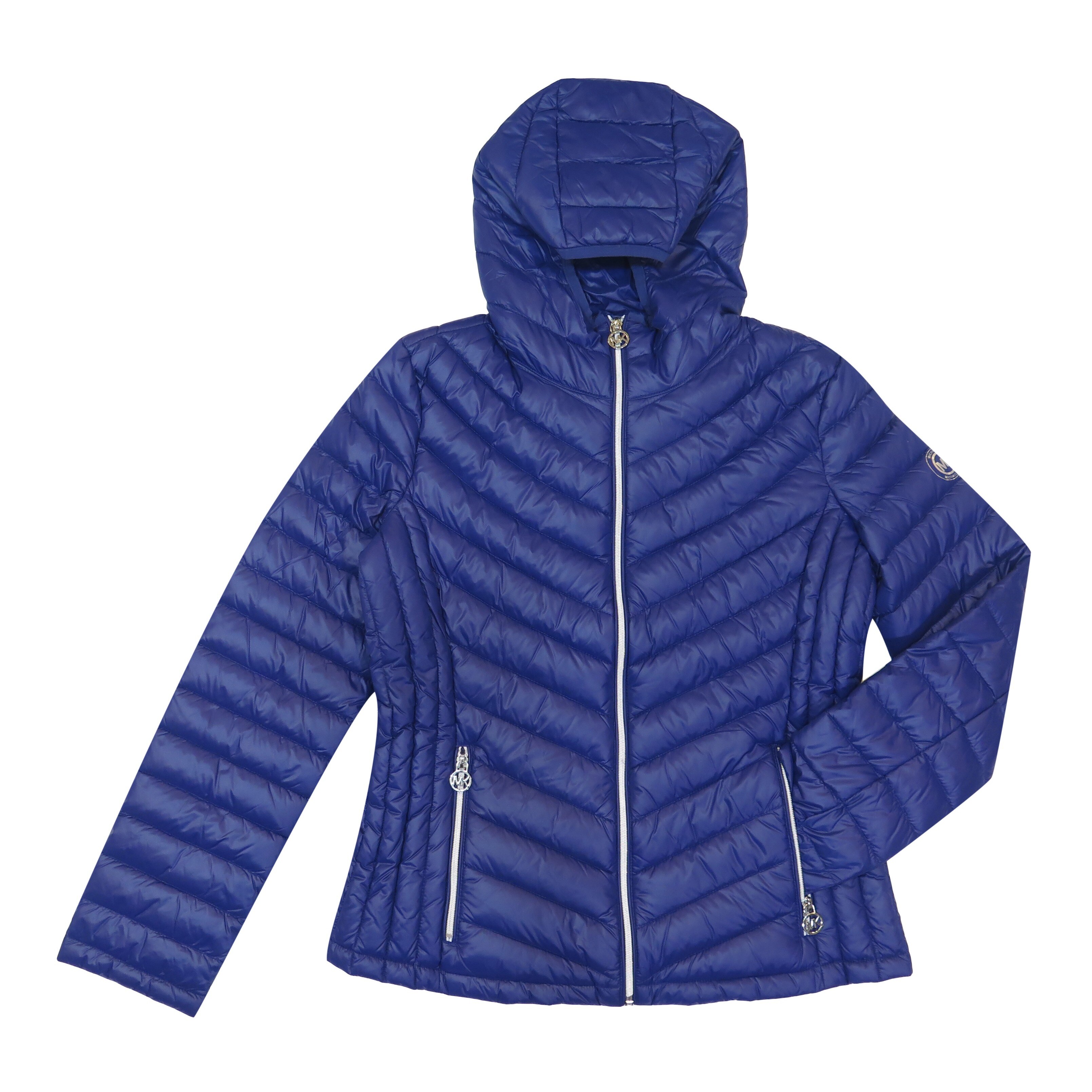 michael kors jacket womens blue