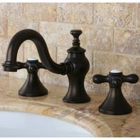 Victorian Cross Widespread Bathroom Faucet