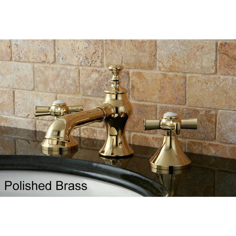 Kingston Brass Vintage Moderno Cross Widespread Bathroom Faucet