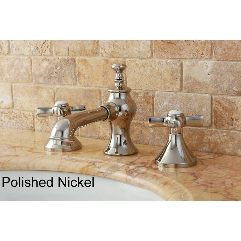 Kingston Brass Vintage Moderno Cross Widespread Bathroom Faucet