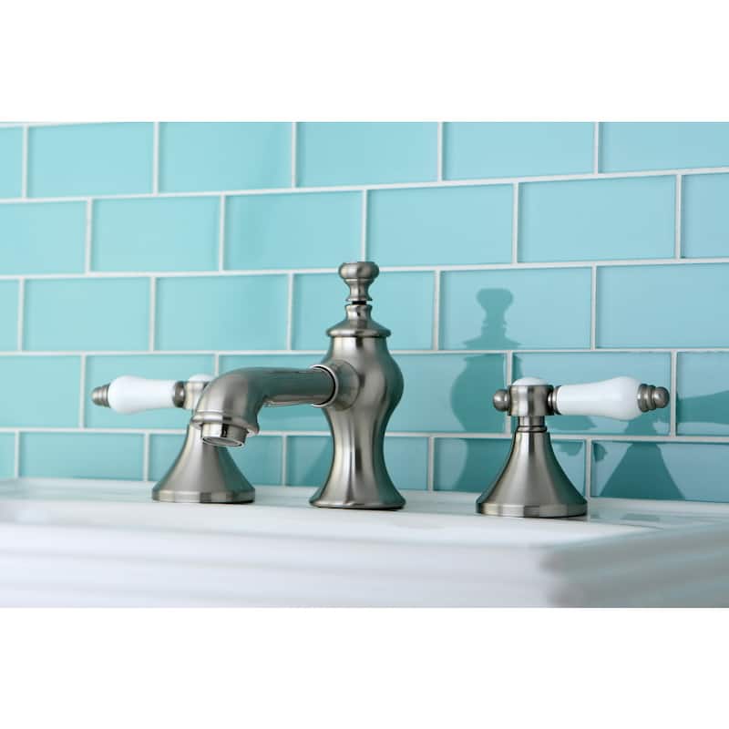 Bel-Air Widespread Bathroom Faucet with Brass Pop-Up