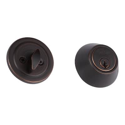 Sure-Loc Brass Single Cylinder Deadbolt