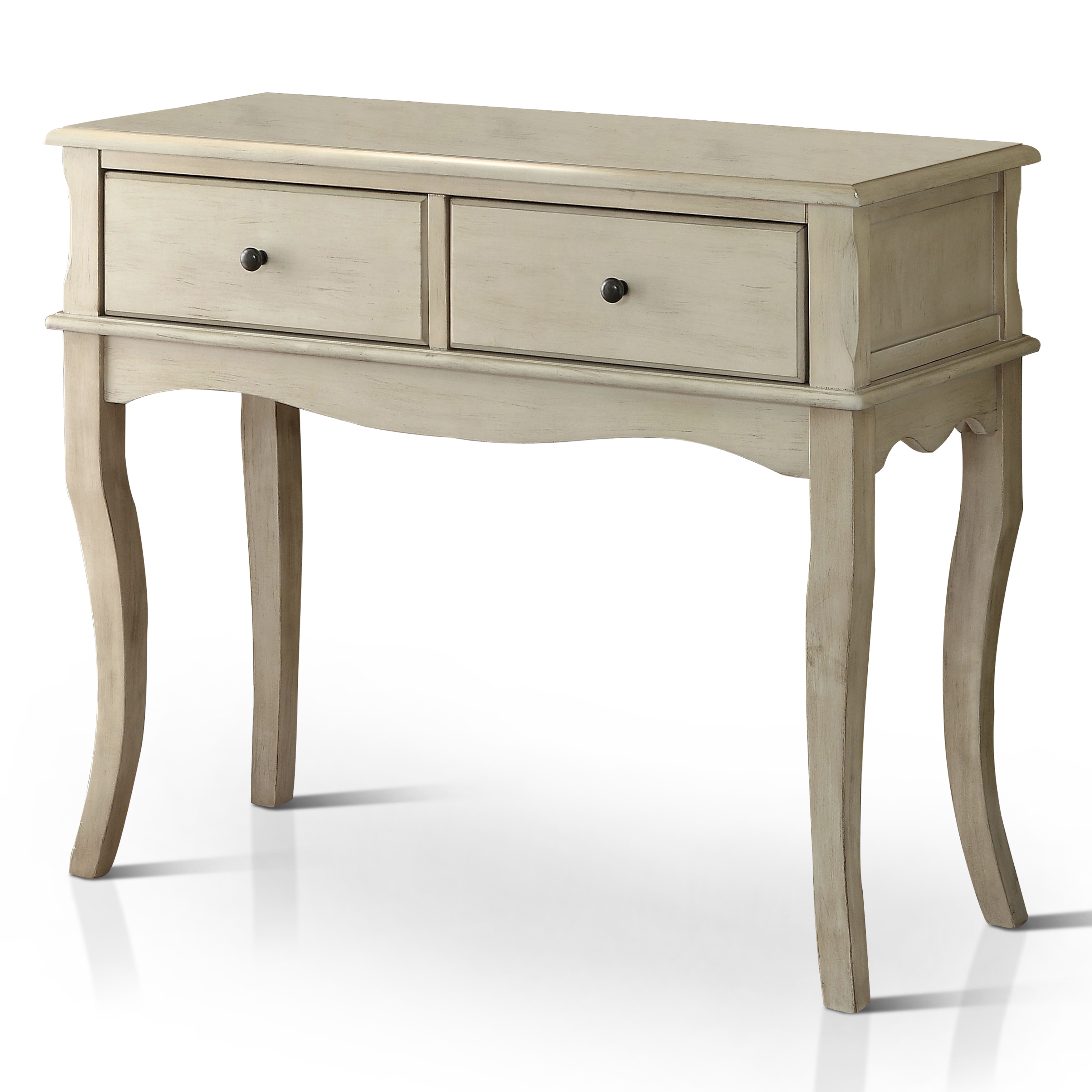Shop Furniture Of America Madelle Ii Vintage Style 2 Drawer