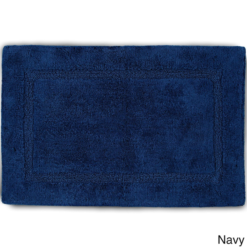 Martex Cotton Bath Rug - 20 x 30 - Navy