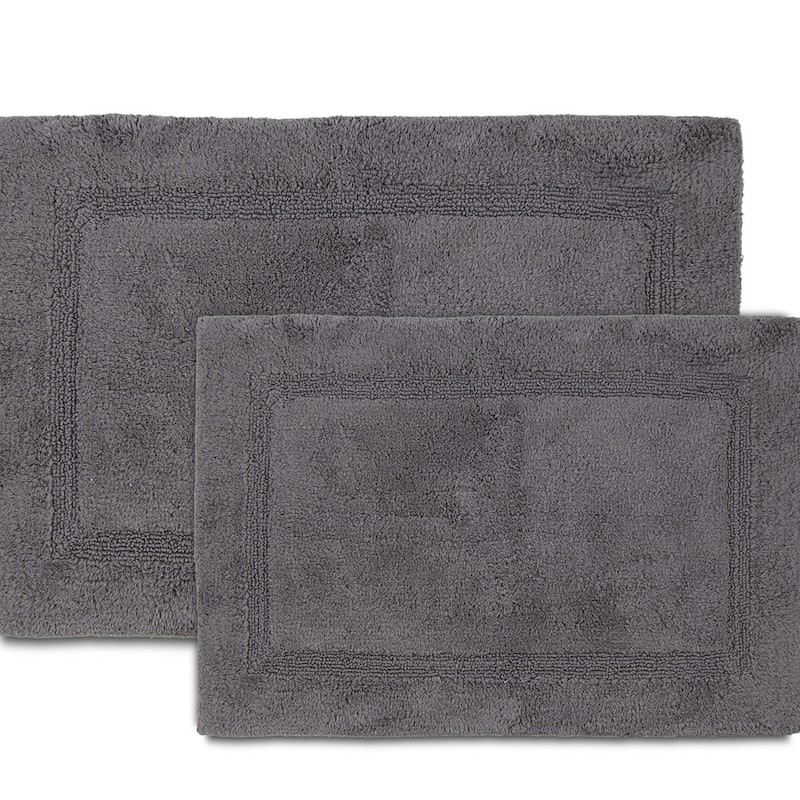 Martex Cotton Bath Rug - 20 x 30 - Grey