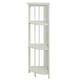 Mission 4-shelf Corner Folding Wood Bookcase