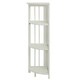 Mission 4-shelf Corner Folding Wood Bookcase - Thumbnail 17