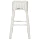 preview thumbnail 4 of 5, SAFAVIEH 30-inch Percy Wicker White Distress Bar Stool - 18.9" x 18.9" x 29.5"