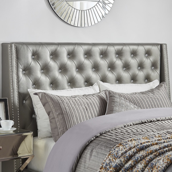 queen headboard with crystals