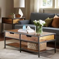 Madison Park Ryker Natural/ Graphite Coffee Table