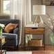 preview thumbnail 1 of 6, Madison Park Ryker Natural/Graphite End Table