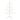Gold Metal 36-inch Ornament Tree