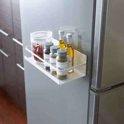 White Plate Magnetic Spice Rack by Yamazaki Home