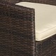 preview thumbnail 7 of 23, Christopher Knight Home 3-Piece Outdoor Wicker Chat Set with Cushions - N/A