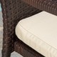 preview thumbnail 11 of 23, Christopher Knight Home 3-Piece Outdoor Wicker Chat Set with Cushions - N/A