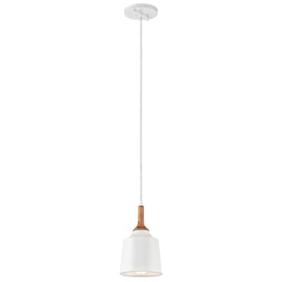 Kichler Lighting Danika Collection 1-light White Mini Pendant
