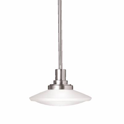 Kichler Lighting Structures Collection 1-light Brushed Nickel Pendant