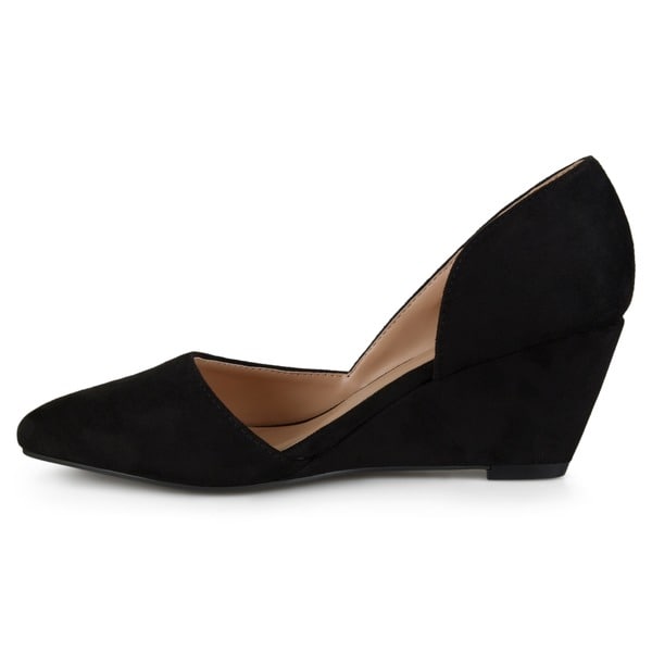 journee collection lenox wedge pump