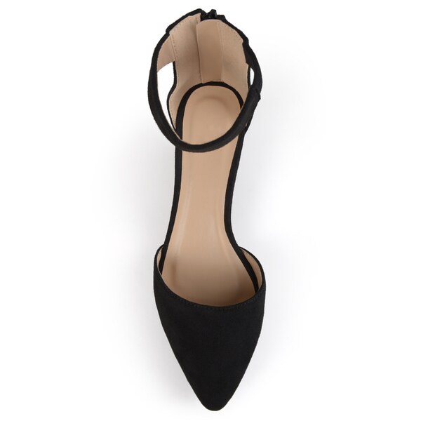 journee collection kova wedge pump