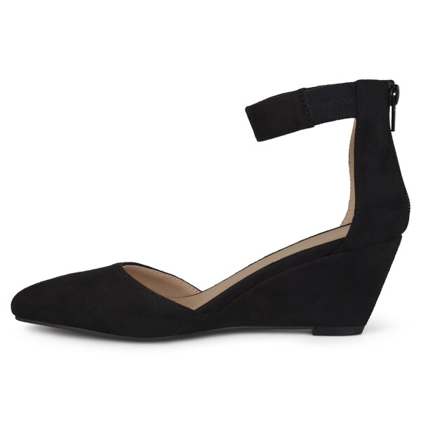 journee collection kova wedge pump