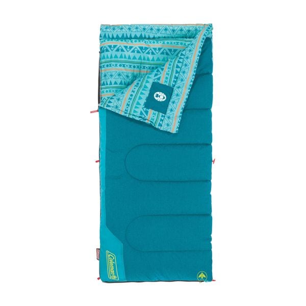 Coleman Kids 50 Blue ThermoTech Glow-in-the-Dark Sleeping Bag