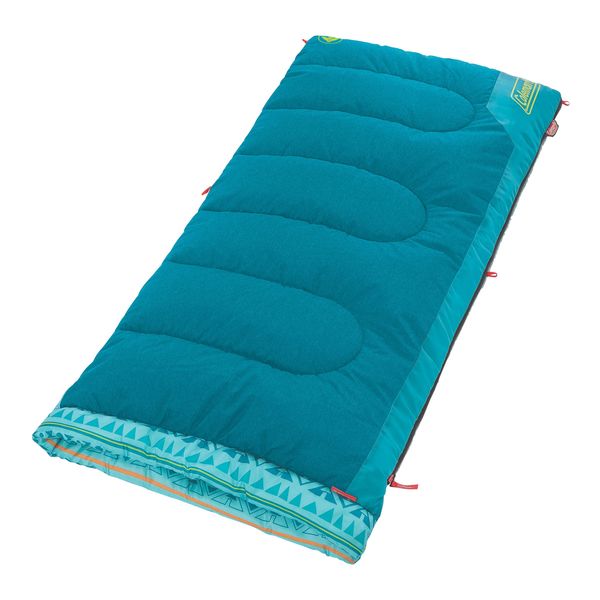 Coleman Kids 50 Blue ThermoTech Glow-in-the-Dark Sleeping Bag