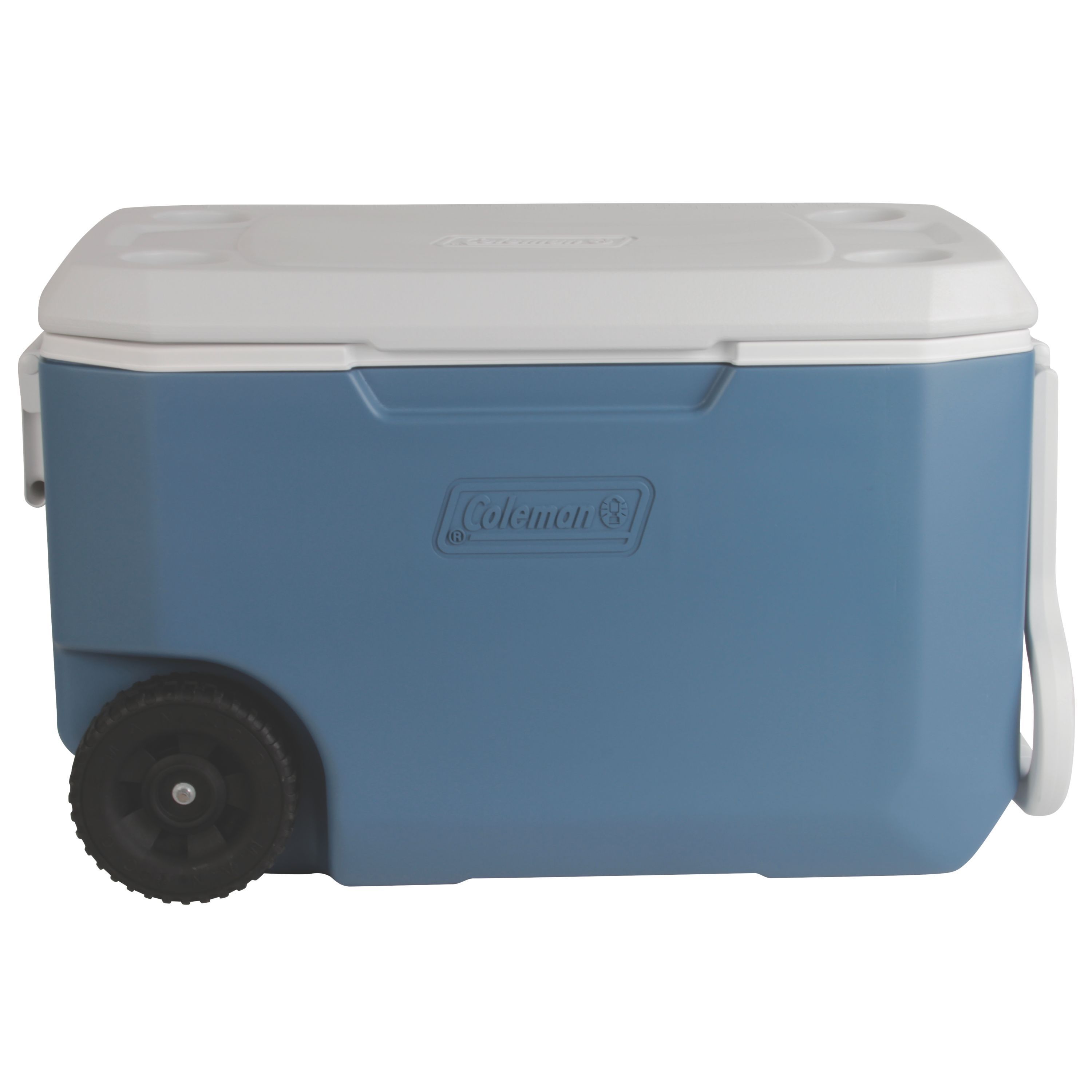 Coleman Xtreme Plastic and Foam 62-quart 5-wheeled Cooler - Blue