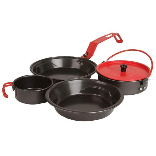 NEW Coleman 12 inch Collapsible Frying Pan- Non Stick Steel