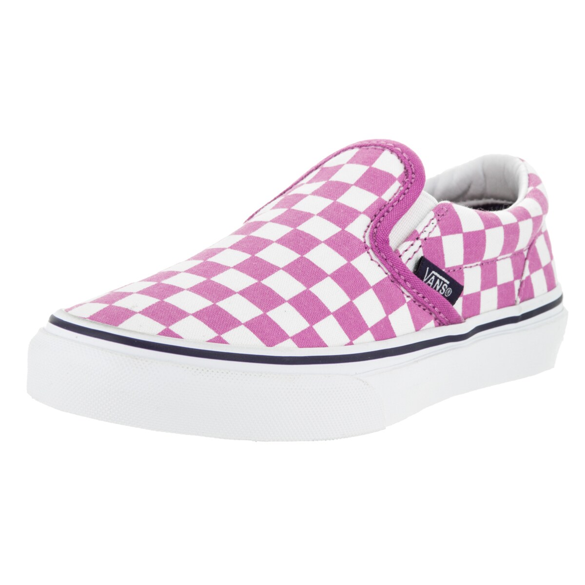 pink checkered vans for kids