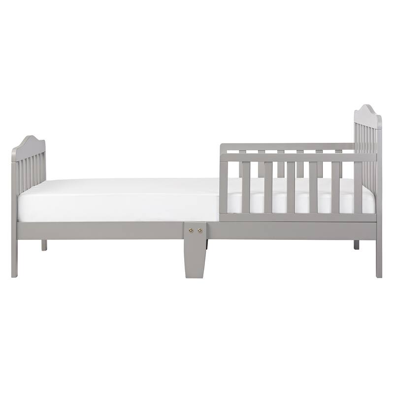 Dream On Me, Classic Design Toddler Bed - gray