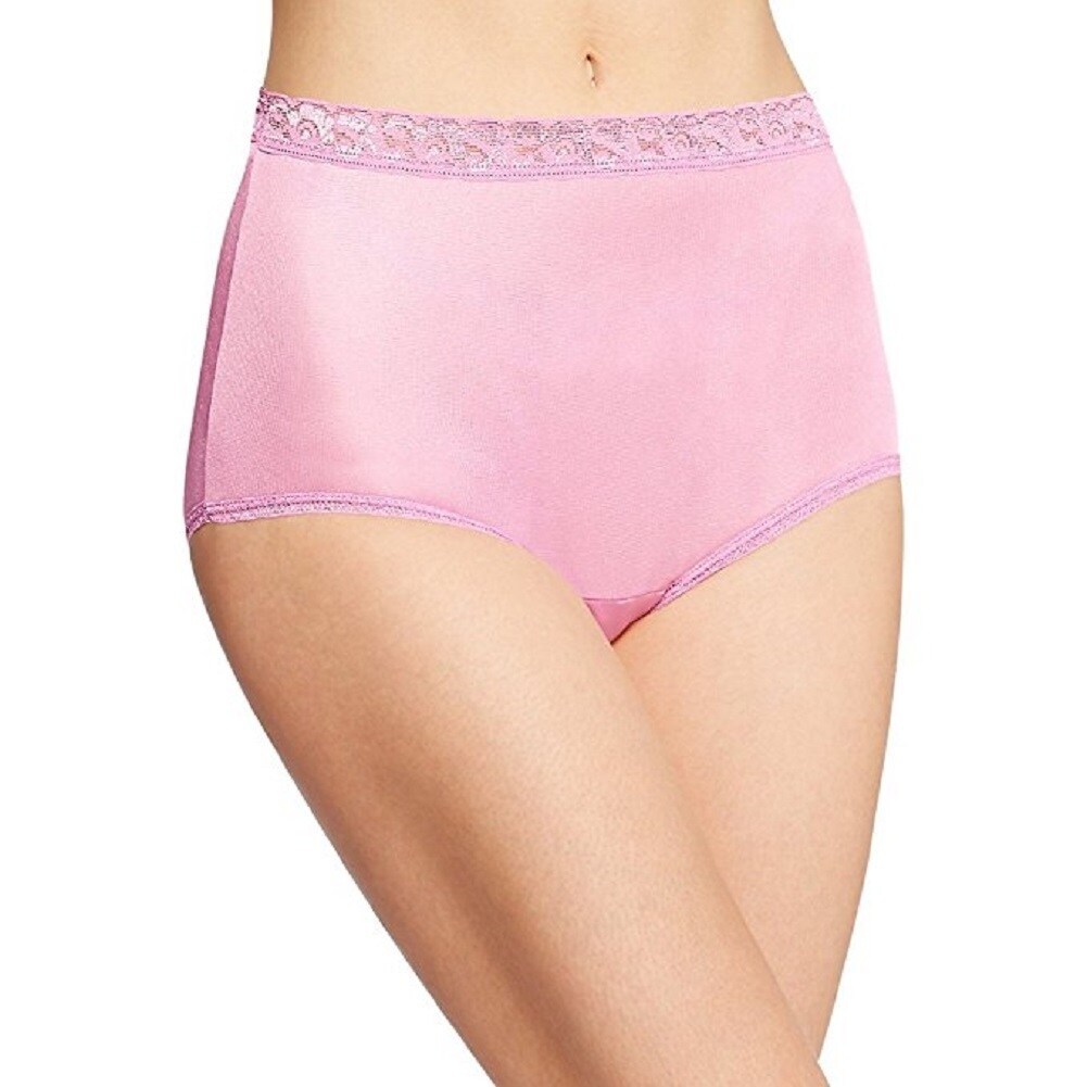 Shop Hanes Womens Nylon Brief Panties Colors May Vary Pack Of 6