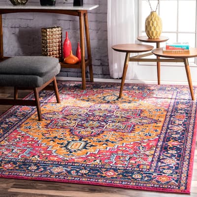 Brooklyn Rug Co Boho Medallion Area Rug