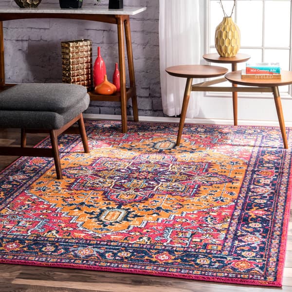 slide 1 of 42, nuLOOM Boho Medallion Area Rug