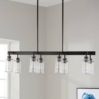 Kichler Lighting Braelyn Collection 8-light Olde Bronze Linear Chandelier