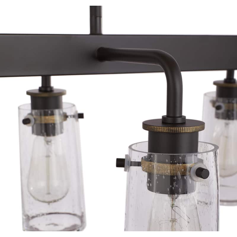 Kichler Lighting Braelyn Collection 8-light Olde Bronze Linear Chandelier