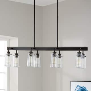 Kichler Lighting Braelyn Collection 8-light Olde Bronze Linear Chandelier