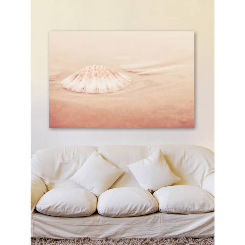 Marmont Hill - 'Seaside' by Morgan J Hartley Painting Print on Wrapped Canvas