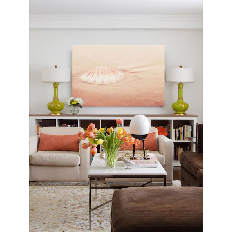 Marmont Hill - 'Seaside' by Morgan J Hartley Painting Print on Wrapped Canvas