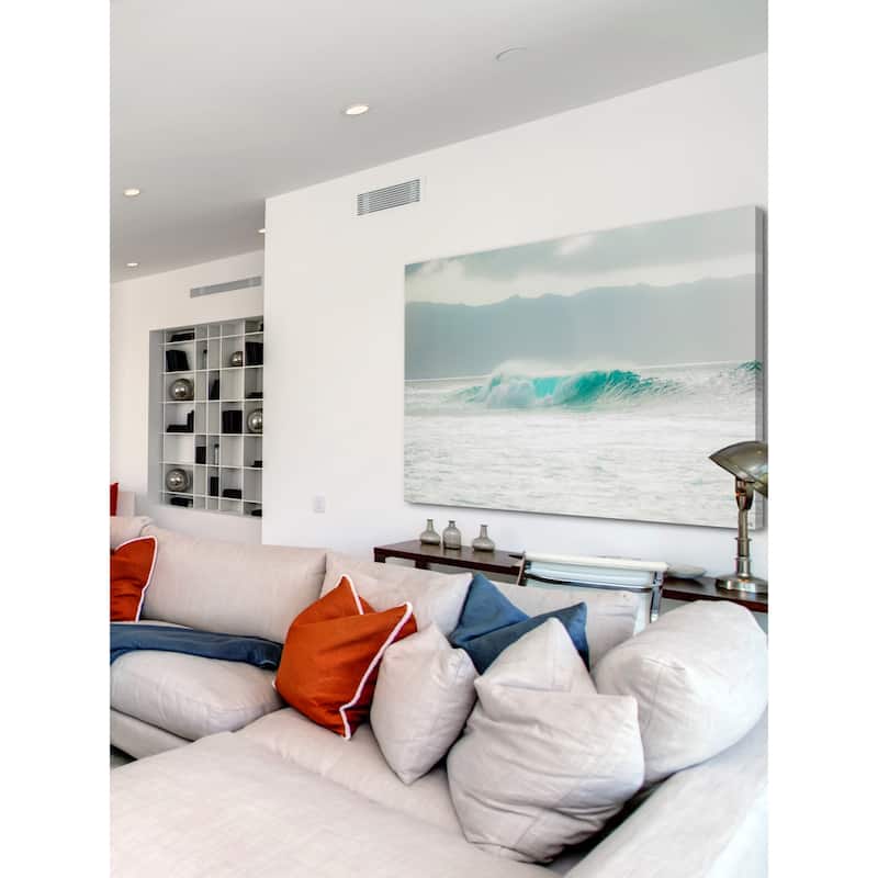 Marmont Hill - 'Ice Bath' by Morgan J Hartley Painting Print on Wrapped Canvas - Multi-Color